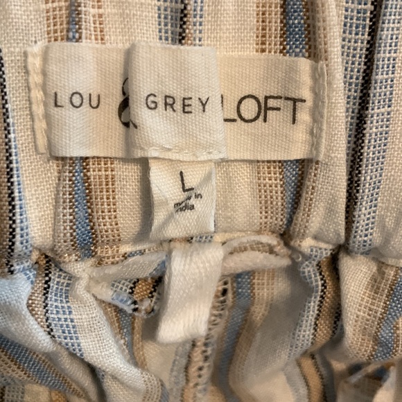 Lou & Grey Striped linen shorts - Picture 2 of 3